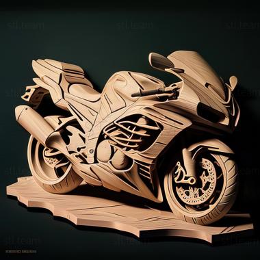 3D model Kawasaki ZZR1100 (STL)